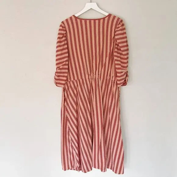 Matilda Jane McIntosh Striped Midi Dress Extra Large - Picture 4 of 5